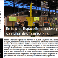 En janvier, Espace Emeraude organise son salon des fournisseurs